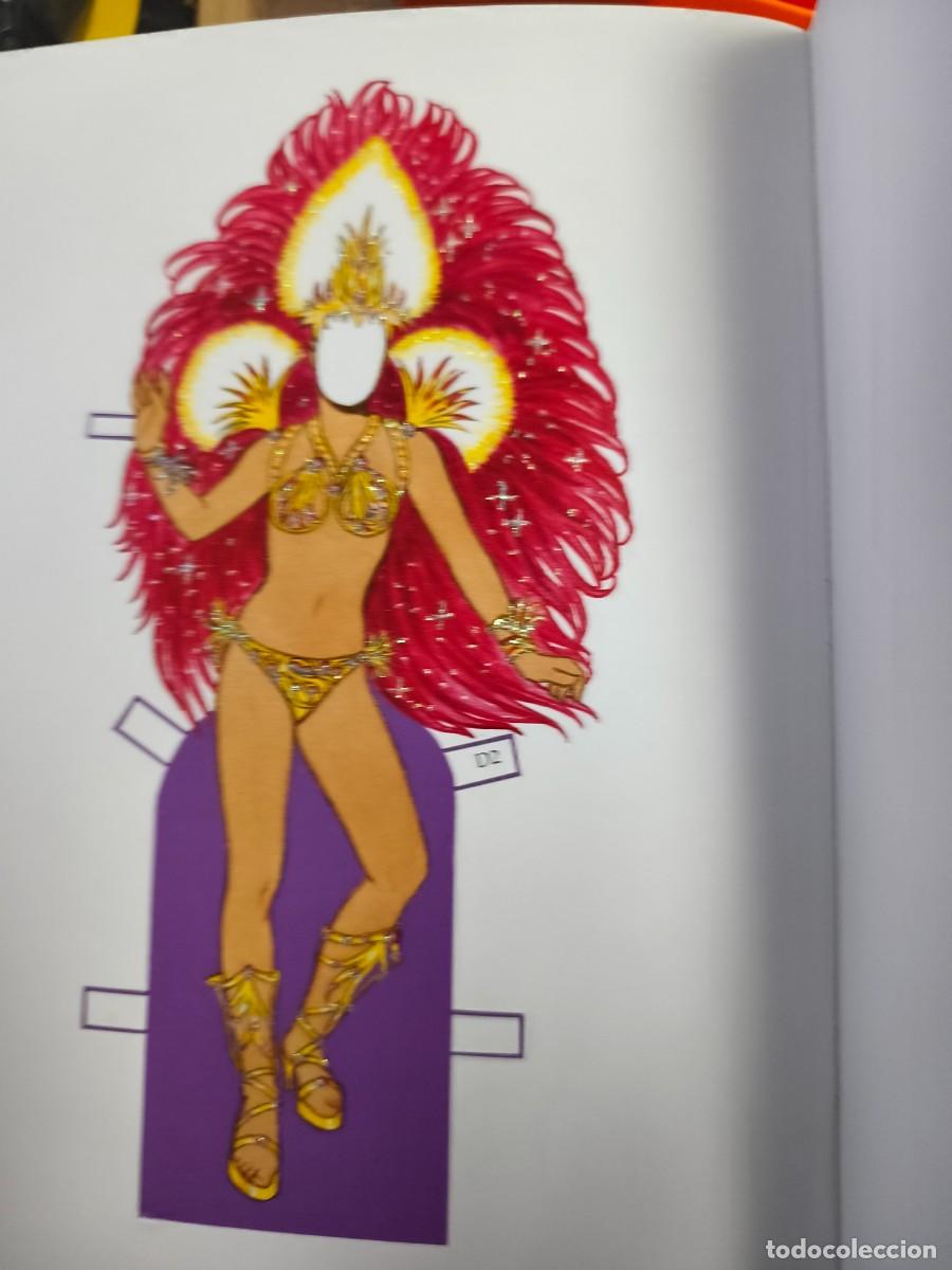 Coleccionismo recortables: Carnaval Paper Dolls. Dover - Foto 2