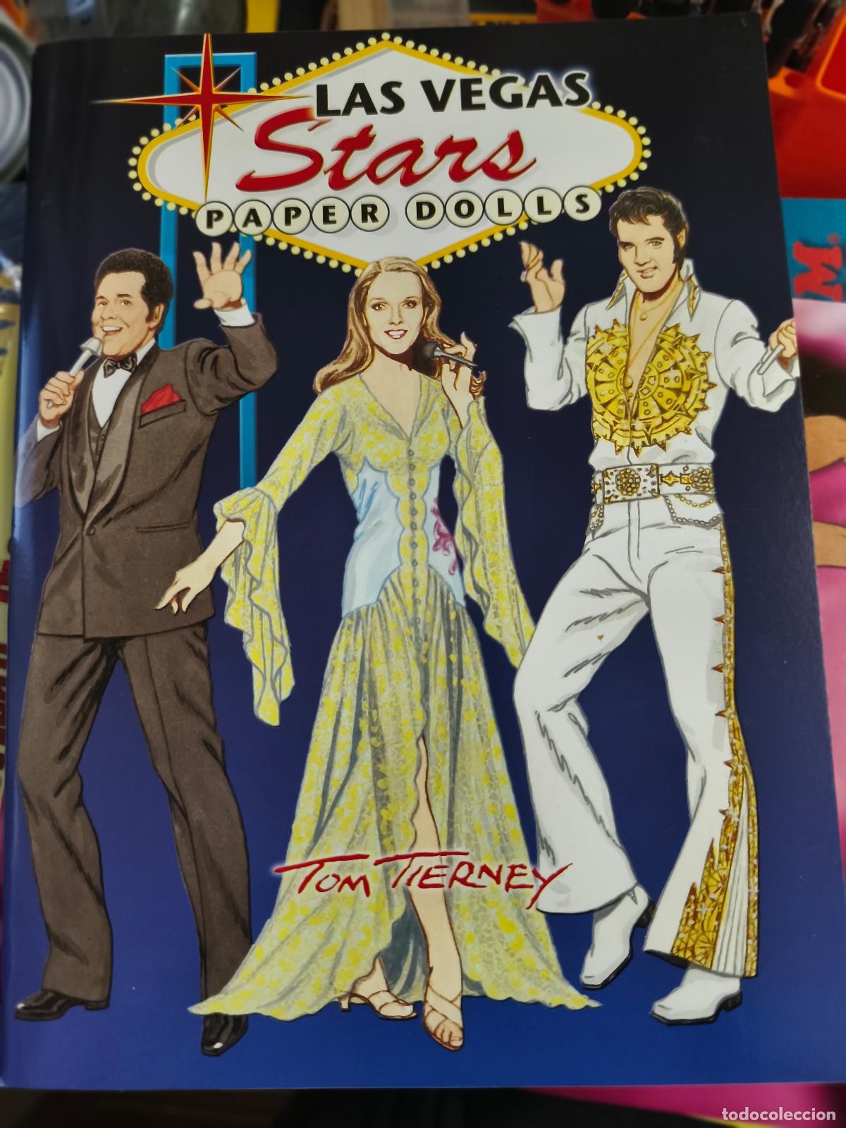 Coleccionismo Recortables: Las Vegas Stars Paper Dolls. Dover