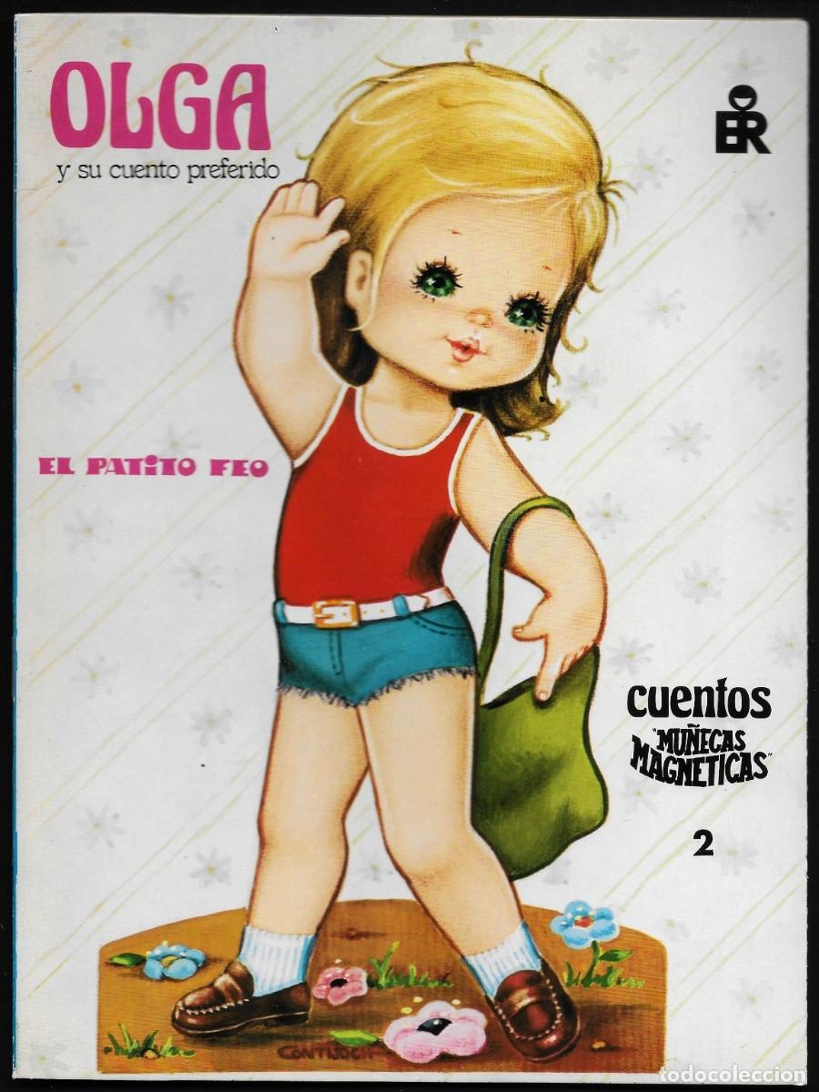 Coleccionismo Recortables: S081- OLGA- CUENTOS MU&Ntilde;ECAS MAGNETICAS- EL PATITO FEO- N&ordm;2- CONTIJOCH -EDITORIAL ROMA