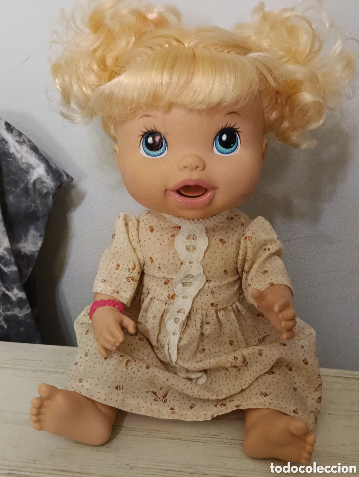 Coleccionismo recortables: Mu&ntilde;eca Baby Alive Hasbro (2006) Interactiva &ndash; Para Repuestos / Restaurar