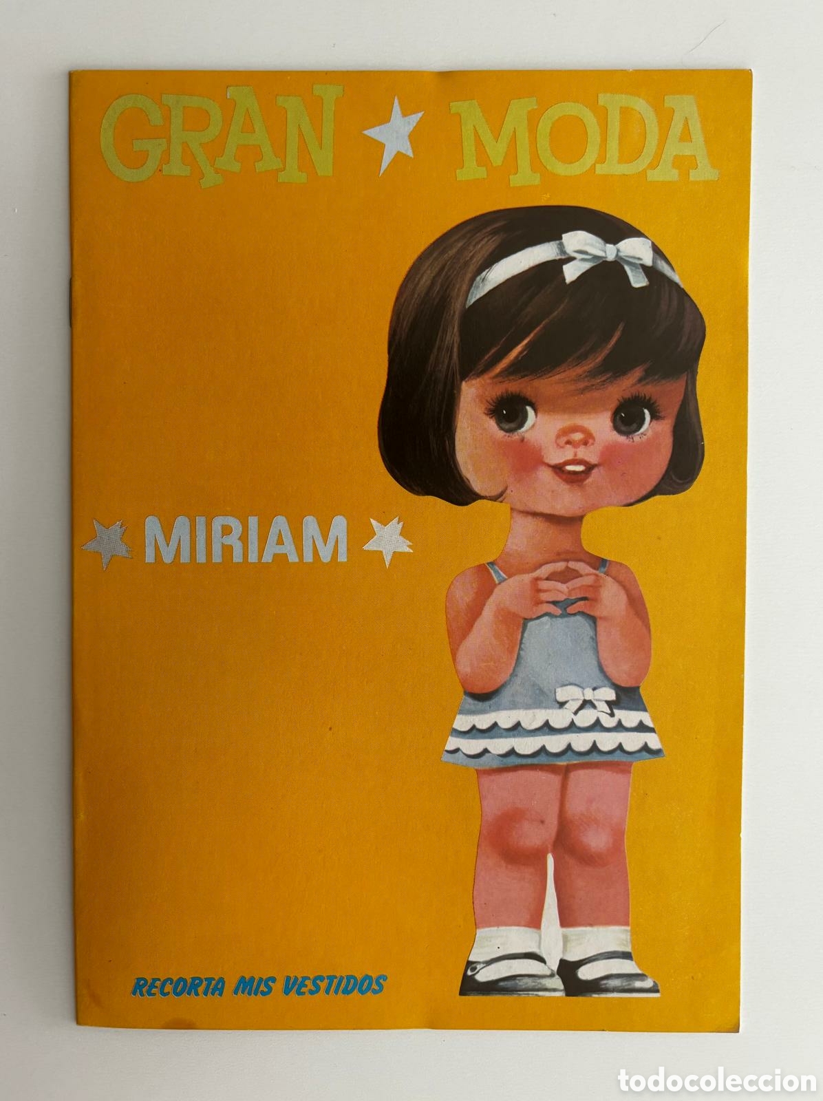 Coleccionismo recortables: Librito MU&Ntilde;ECAS RECORTABLES GRAN MODA Recorta mis vestidos FILASTROCCA 1982 NUEVA ni&ntilde;as