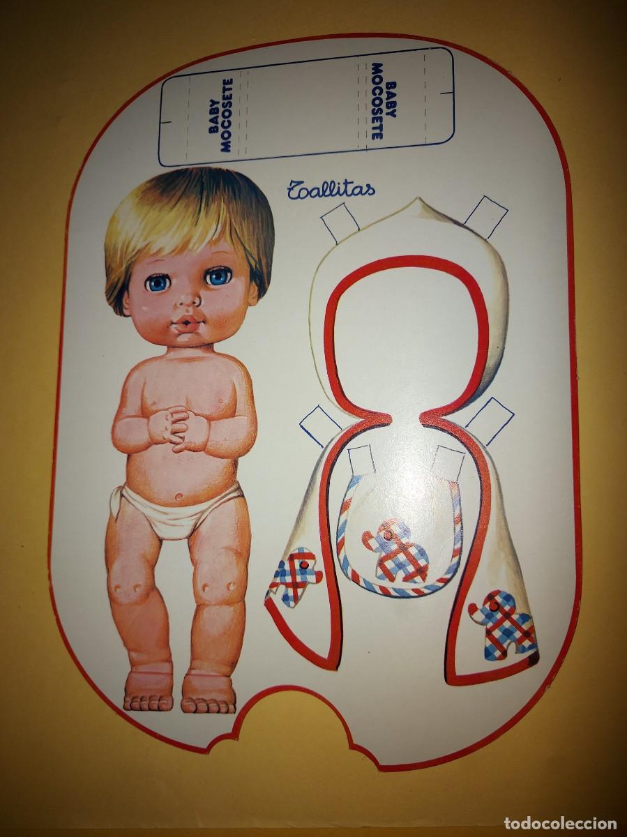 Coleccionismo recortables: RECORTABLE BABY MOCOSETE TOALLITAS