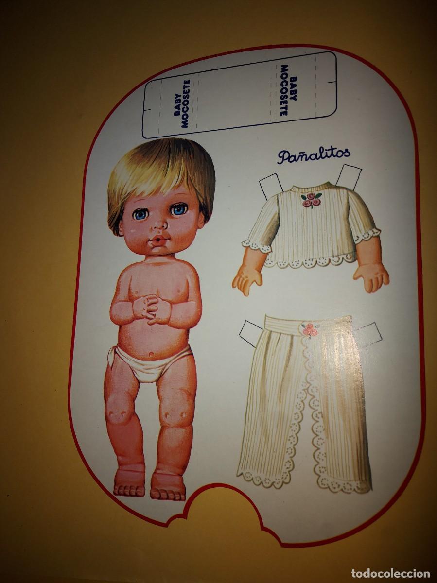 Coleccionismo recortables: RECORTABLE BABY MOCOSETE PA&Ntilde;ALITOS