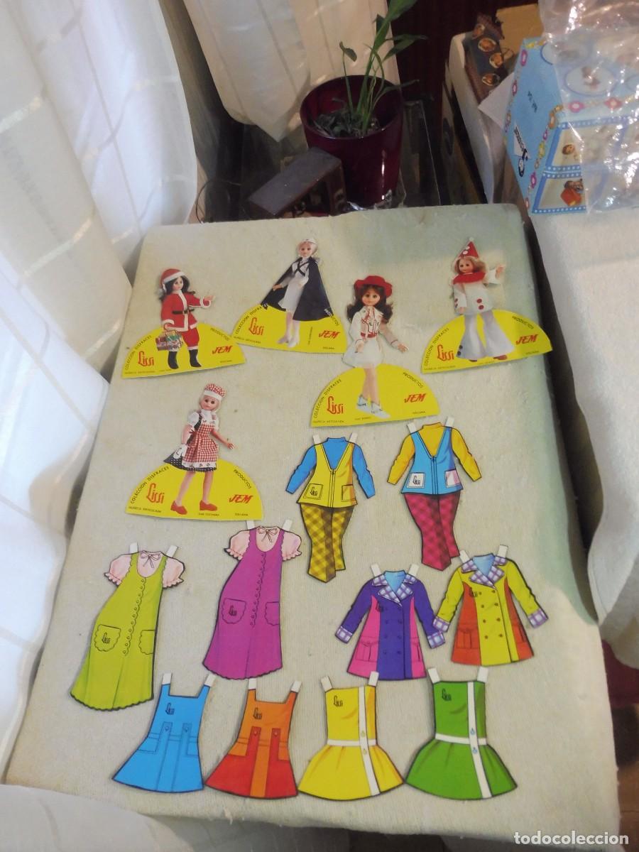 Coleccionismo recortables: Recortable mu&ntilde;eca Lissi colecci&oacute;n disfraces y trajes productos Jem (Sollana, Valencia)