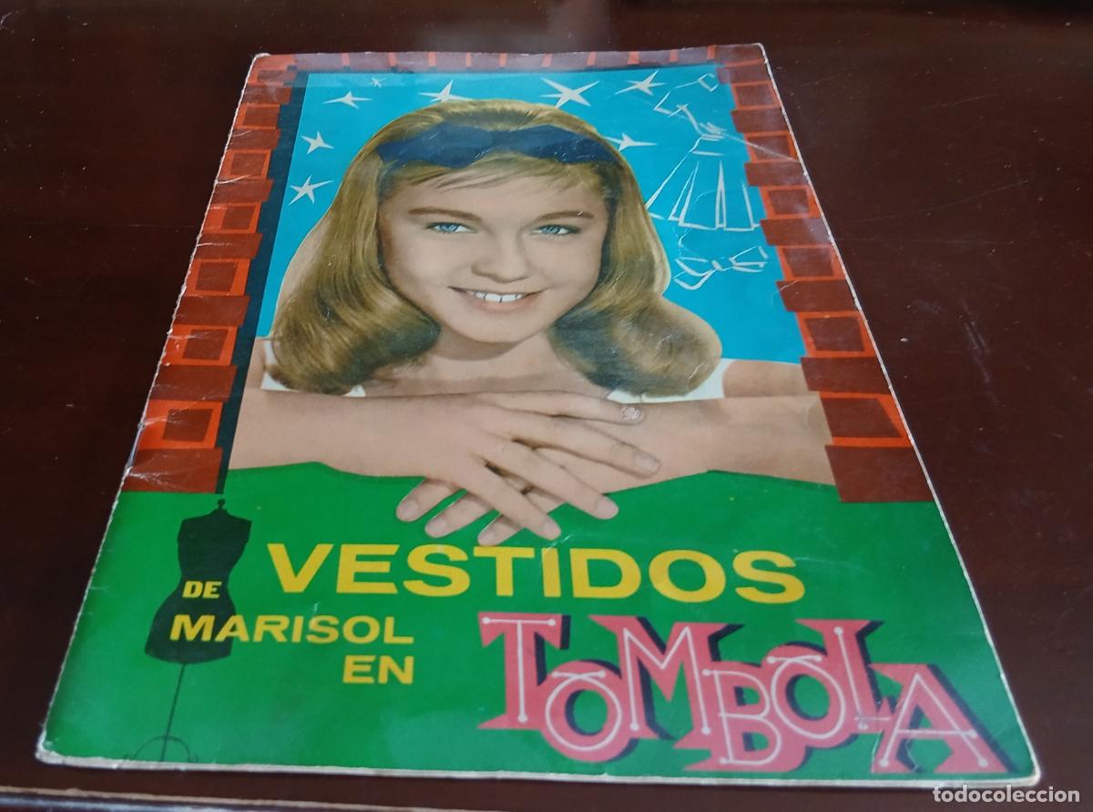 Coleccionismo recortables: VESTIDOS DE MARISOL EN TOMBOLA - EDICIONES FHER - 1963