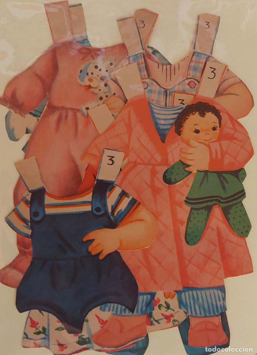 Coleccionismo recortables: ANTIGUO LOTE DE 3 BLISTER DE ( VESTIDOS RECORTABLES ) DE LOS A&Ntilde;O 40