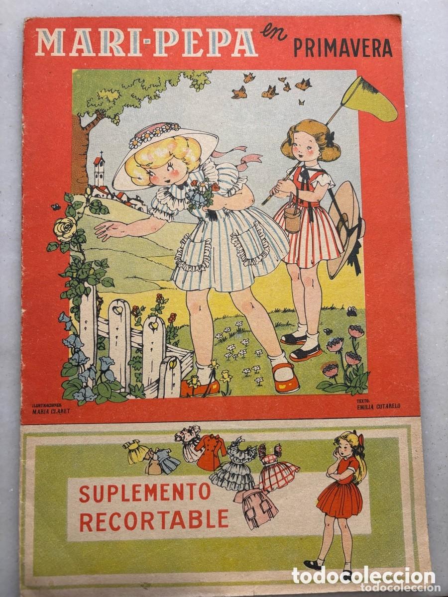 Colecionismo Recort&aacute;veis: Revista recortables Mari Pepa en primavera. Buen estado