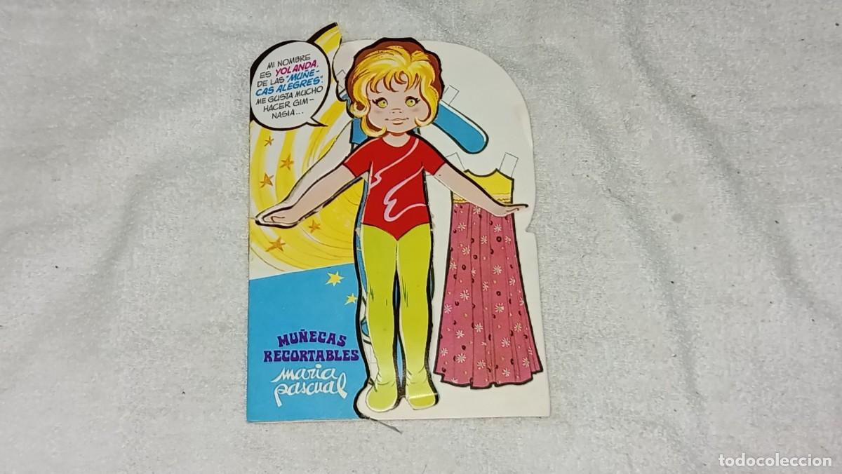 Coleccionismo recortables: ANTIGUO CUADERNO N&ordm; 22 YOLANDA MU&Ntilde;ECAS RECORTABLES MARIA PASCUAL ED TORAY A&Ntilde;O 1980 MU&Ntilde;ECAS ALEGRES