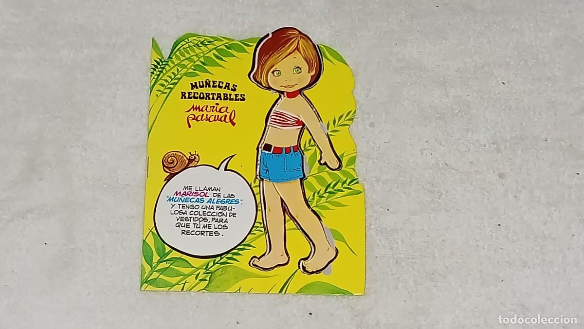 Coleccionismo recortables: ANTIGUO CUADERNO N&ordm; 13 MARISOL MU&Ntilde;ECAS RECORTABLES MARIA PASCUAL ED TORAY A&Ntilde;O 1980 MU&Ntilde;ECAS ALEGRES