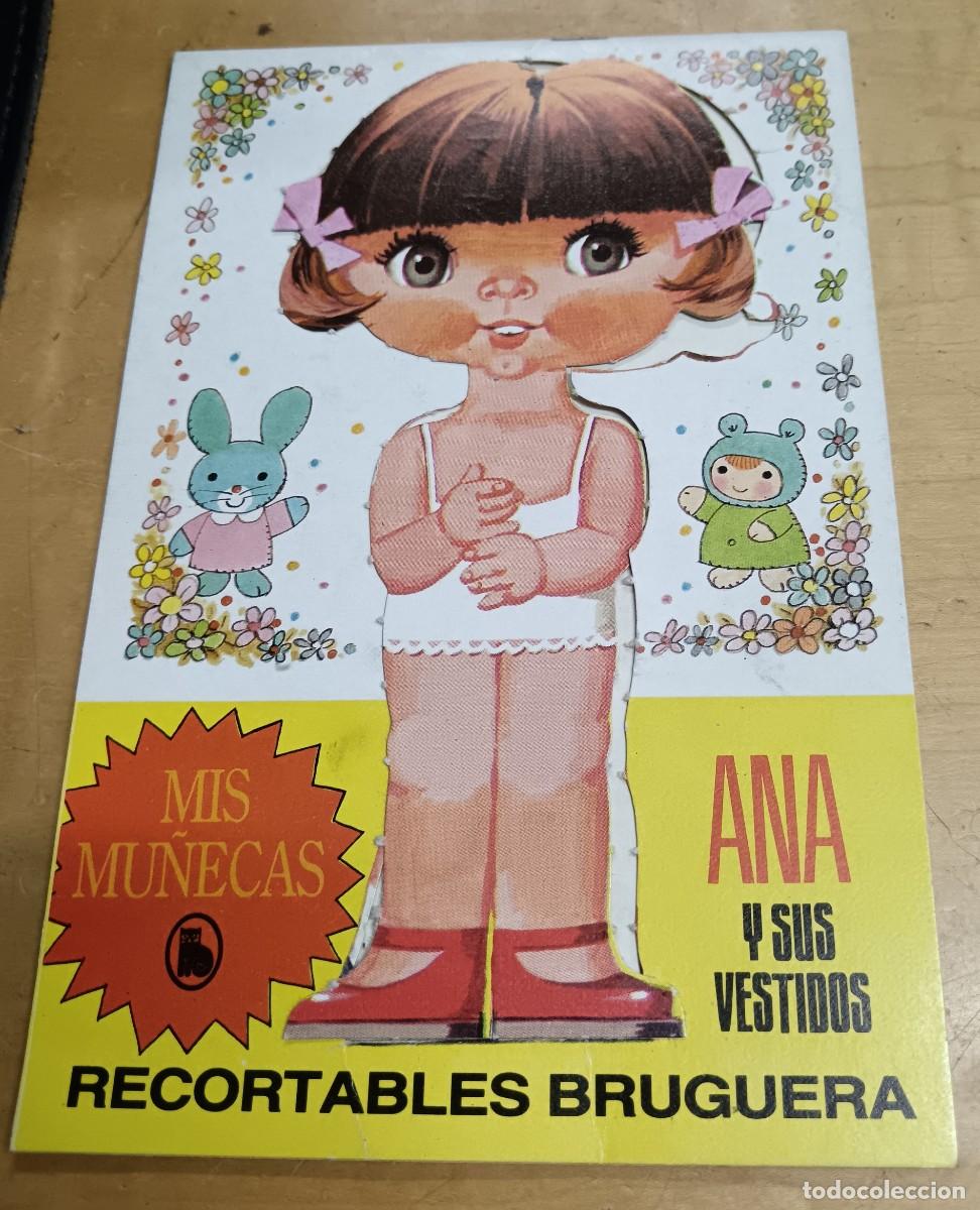 Coleccionismo recortables: RECORTABLE ANA Y SUS VESTIDOS COLECCI&Oacute;N MIS MU&Ntilde;ECAS EDITORIAL BRUGUERA A&Ntilde;O 1986
