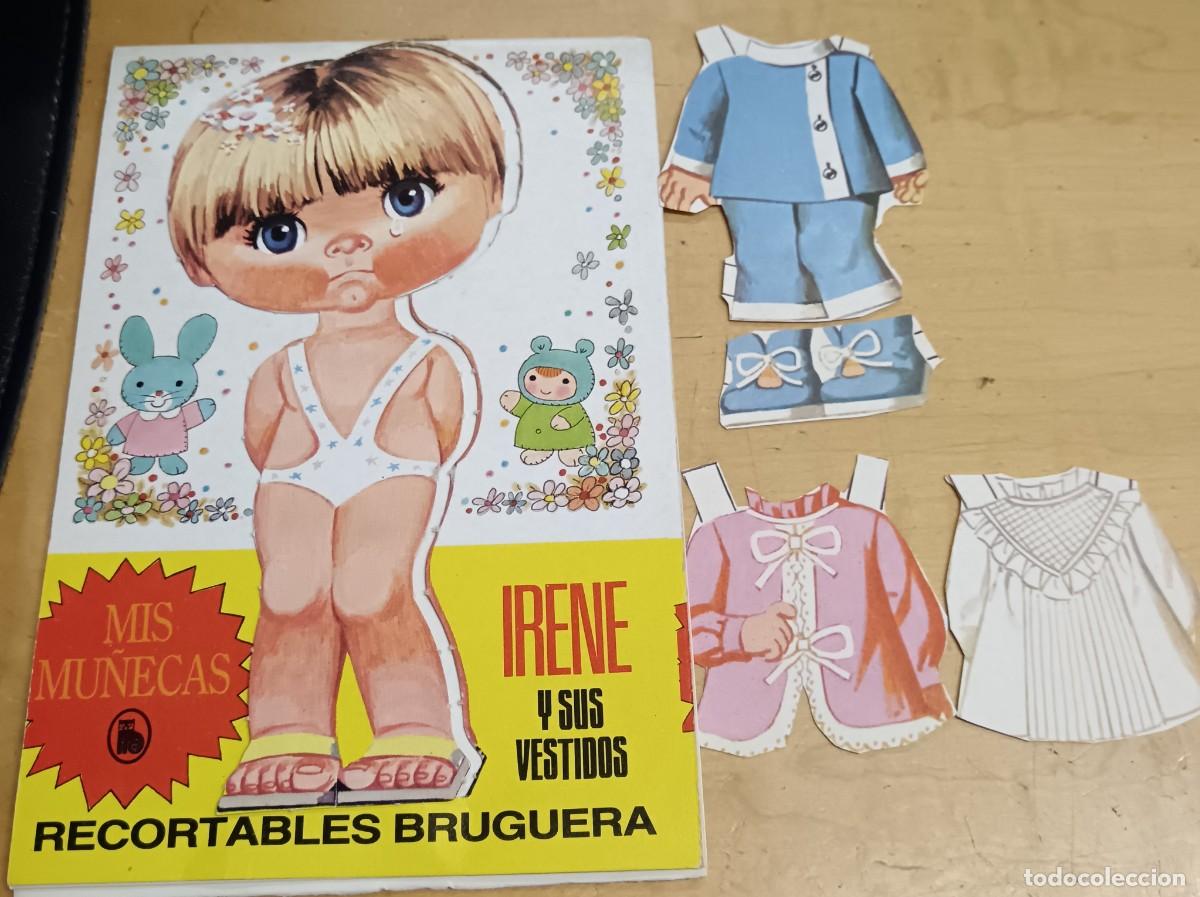 Coleccionismo recortables: RECORTABLE IRENE Y SUS VESTIDOS COLECCI&Oacute;N MIS MU&Ntilde;ECAS EDITORIAL BRUGUERA A&Ntilde;O 1986