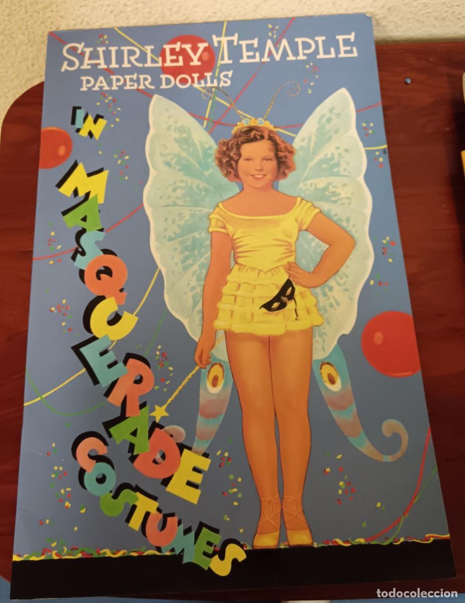 Coleccionismo recortables: RECORTABLE SHIRLEY TEMPLE PAPER DOLLS IN MASQUERADE COSTUMES SHACKMAN A&Ntilde;O 1998 TEXTOS EN INGL&Eacute;S