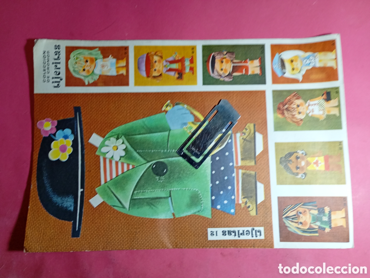 Coleccionismo recortables: RECORTABLE COLECCION CROMOS TIJERITAS N&ordm;12 EDIT.ARNALOT BARCELONA