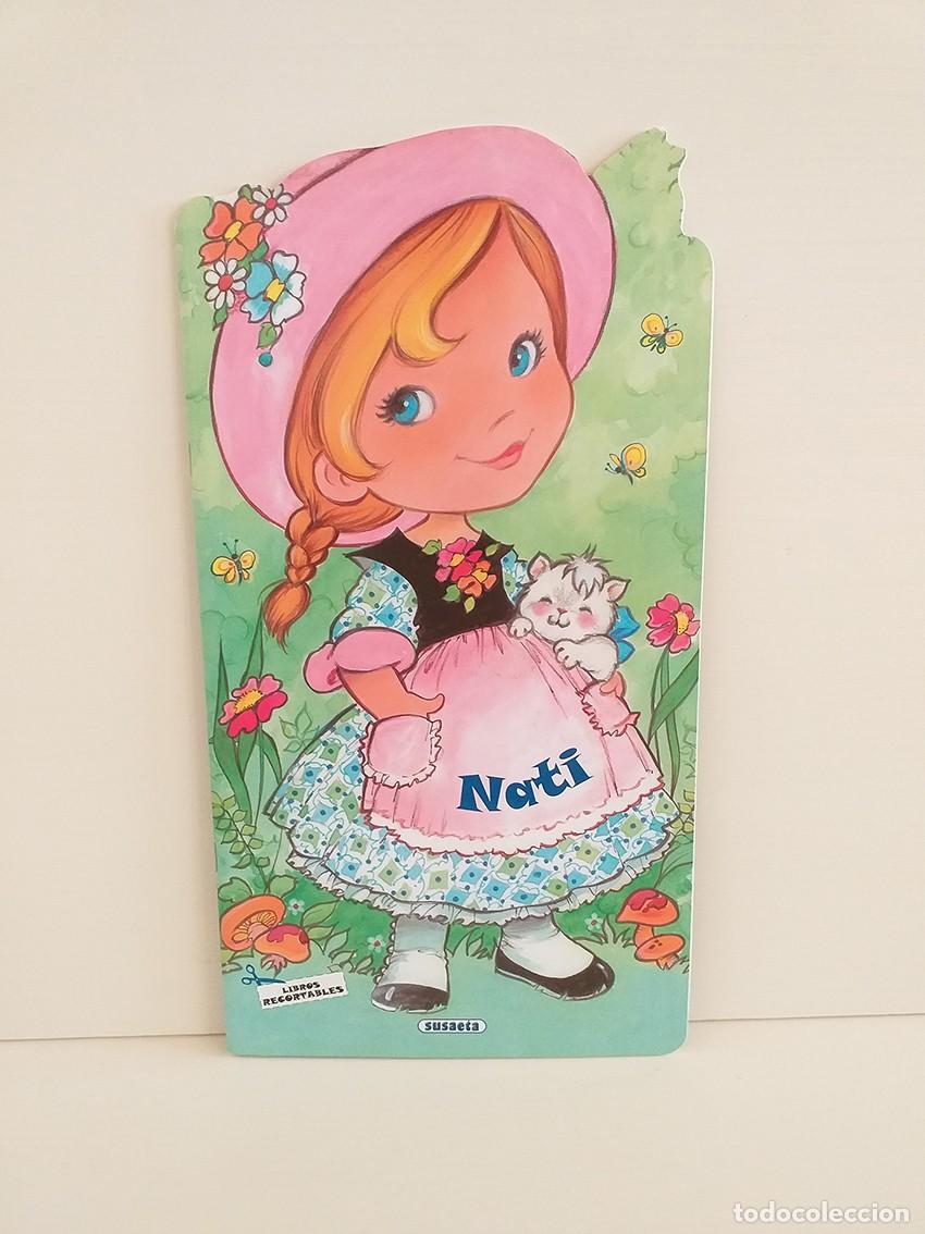 Coleccionismo recortables: Cuaderno recortable de mu&ntilde;eca Nati, dibujos de Maria Pascual, ediciones Susaeta