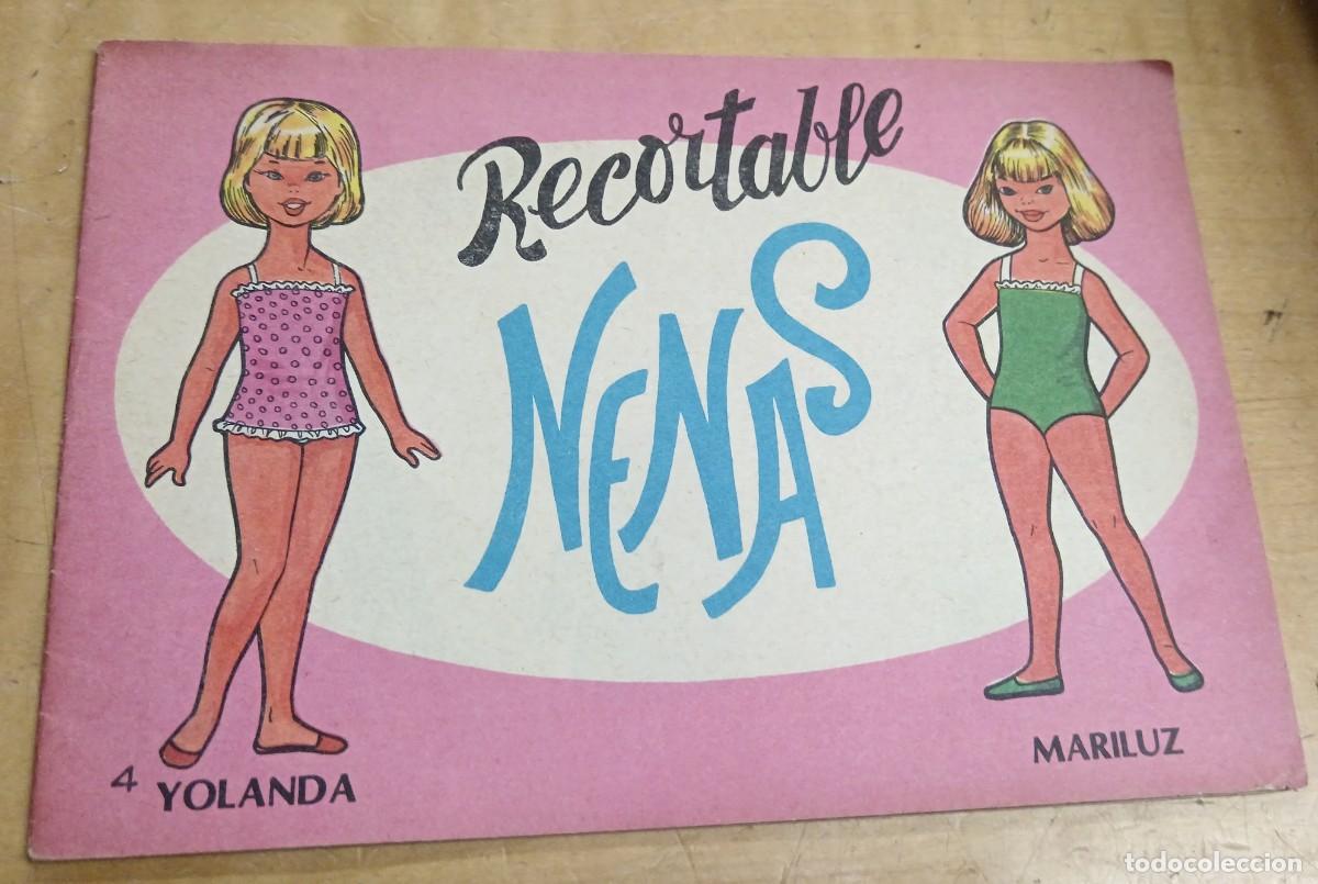 Coleccionismo recortables: RECORTABLE NENAS N&ordm; 4 YOLANDA MARILUZ EDITORIAL VASCO AMERICANA A&Ntilde;O 1977