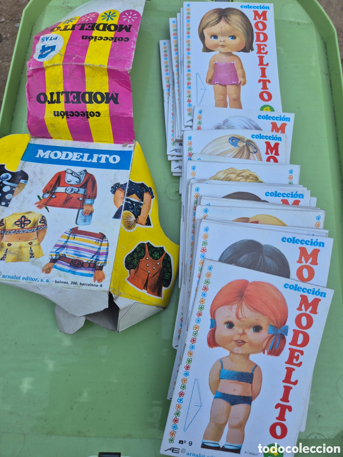 Collezionismo Figurine da Ritagliare: RECORTABLES DE MU&Ntilde;ECAS MODELITO COMPLETA ARNALOT