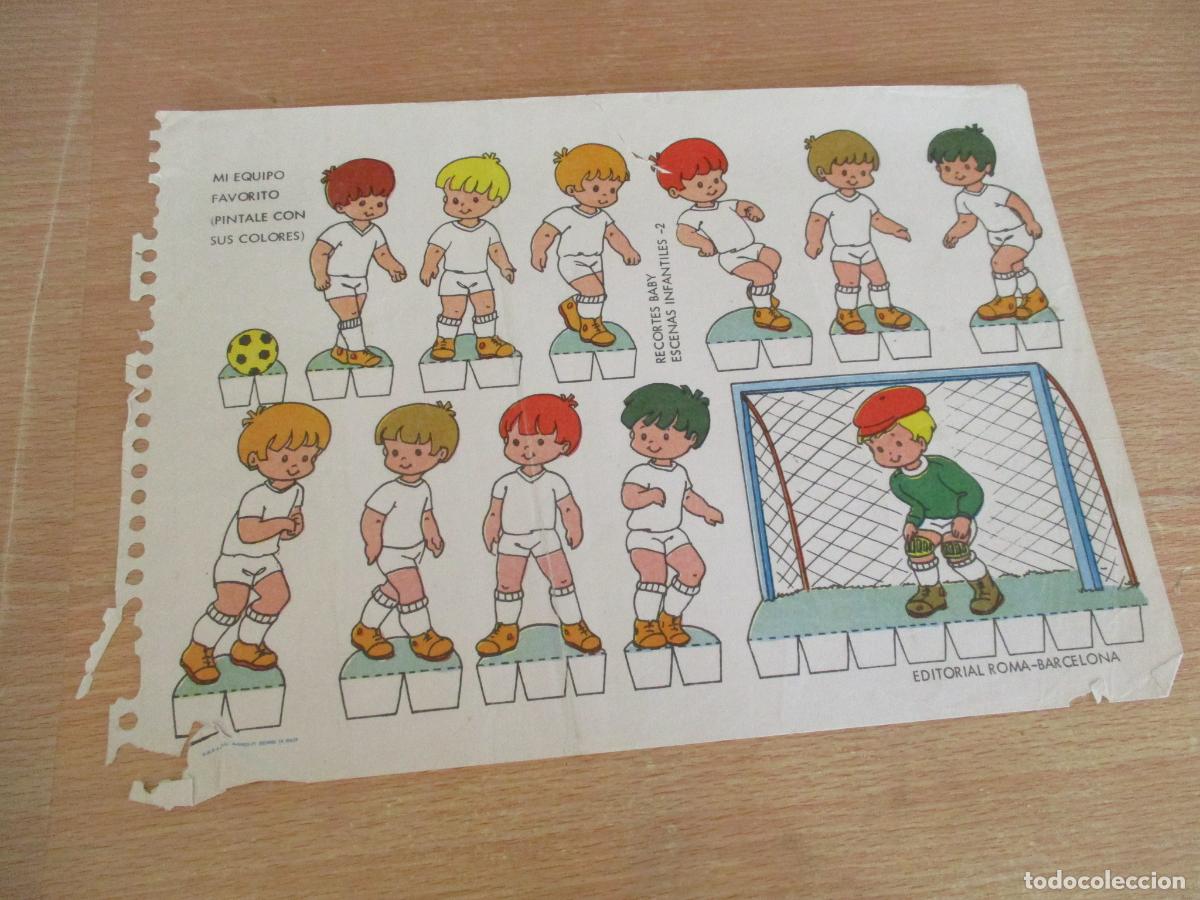 Coleccionismo recortables: RECORTES BABY ESCENAS INFANTILES N&ordm;. 2 EDT: ROMA