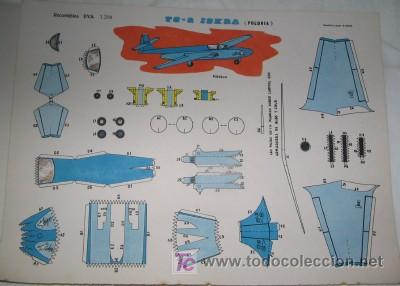 Coleccionismo recortables: AVI&Oacute;N RECORTABLE - Foto 1