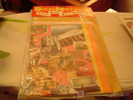 Coleccionismo recortables: Bolsa Multijuego. - Foto 1