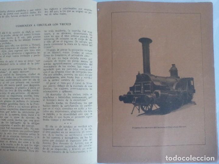Coleccionismo recortables: El carril de Mataro - Foto 2