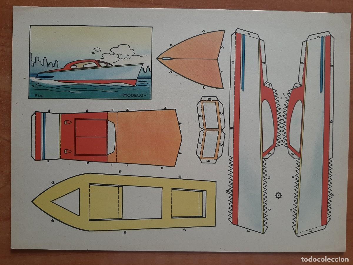 Coleccionismo recortables: RECORTABLE - EMBARCACI&Oacute;N - Foto 1