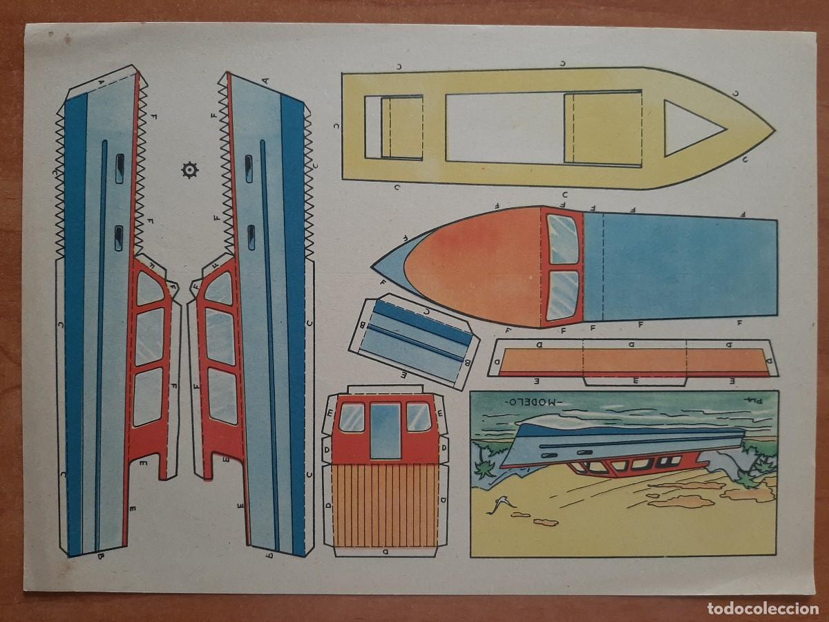 Coleccionismo recortables: RECORTABLE - EMBARCACI&Oacute;N - Foto 1