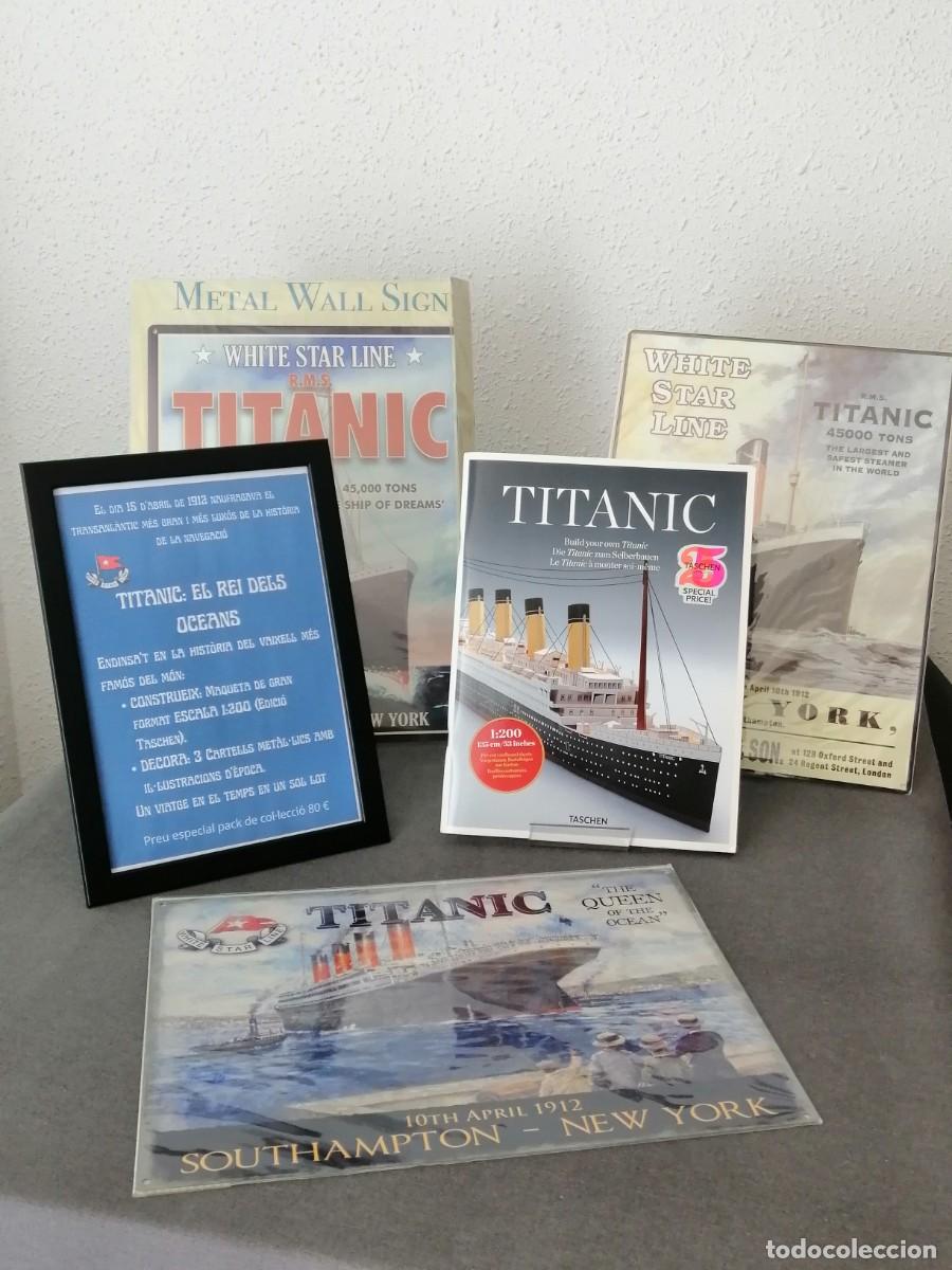 Coleccionismo Recortables: Titanic: build your own Titanic = Die Titanic zum Selberbauen = Le Titanic à monter soi-même