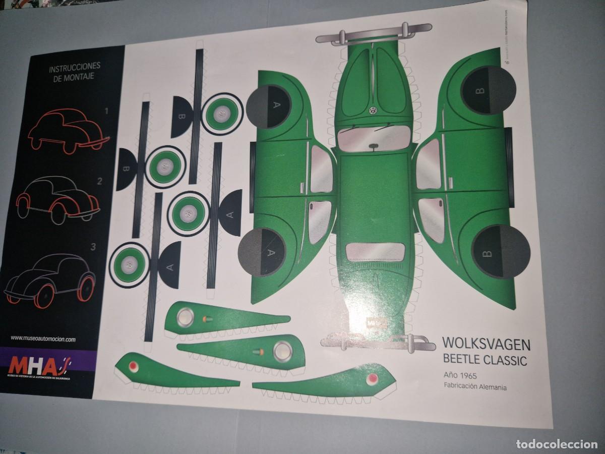 Coleccionismo Recortables: RECORTABLE COCHE WOLKSVAGEN