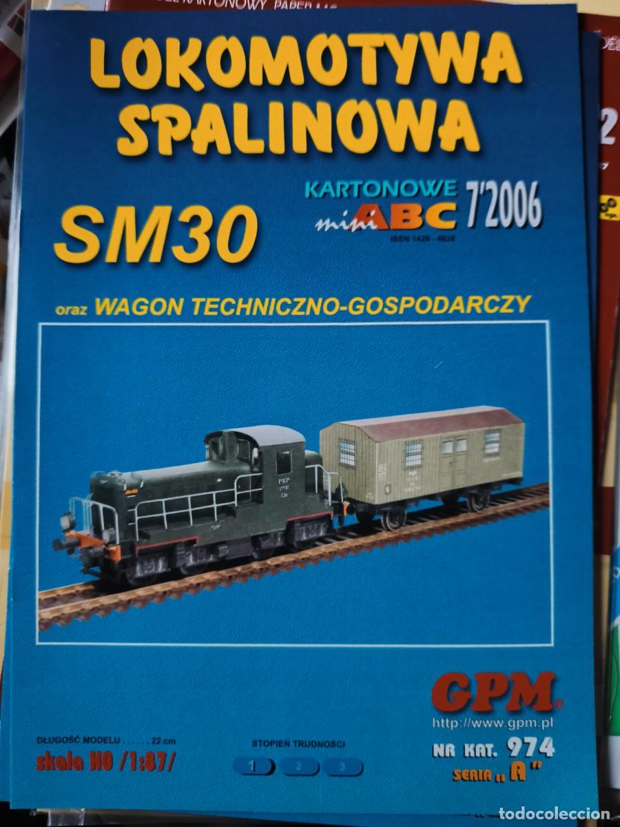 Coleccionismo Recortables: Locomotoras. Recortables. GPM