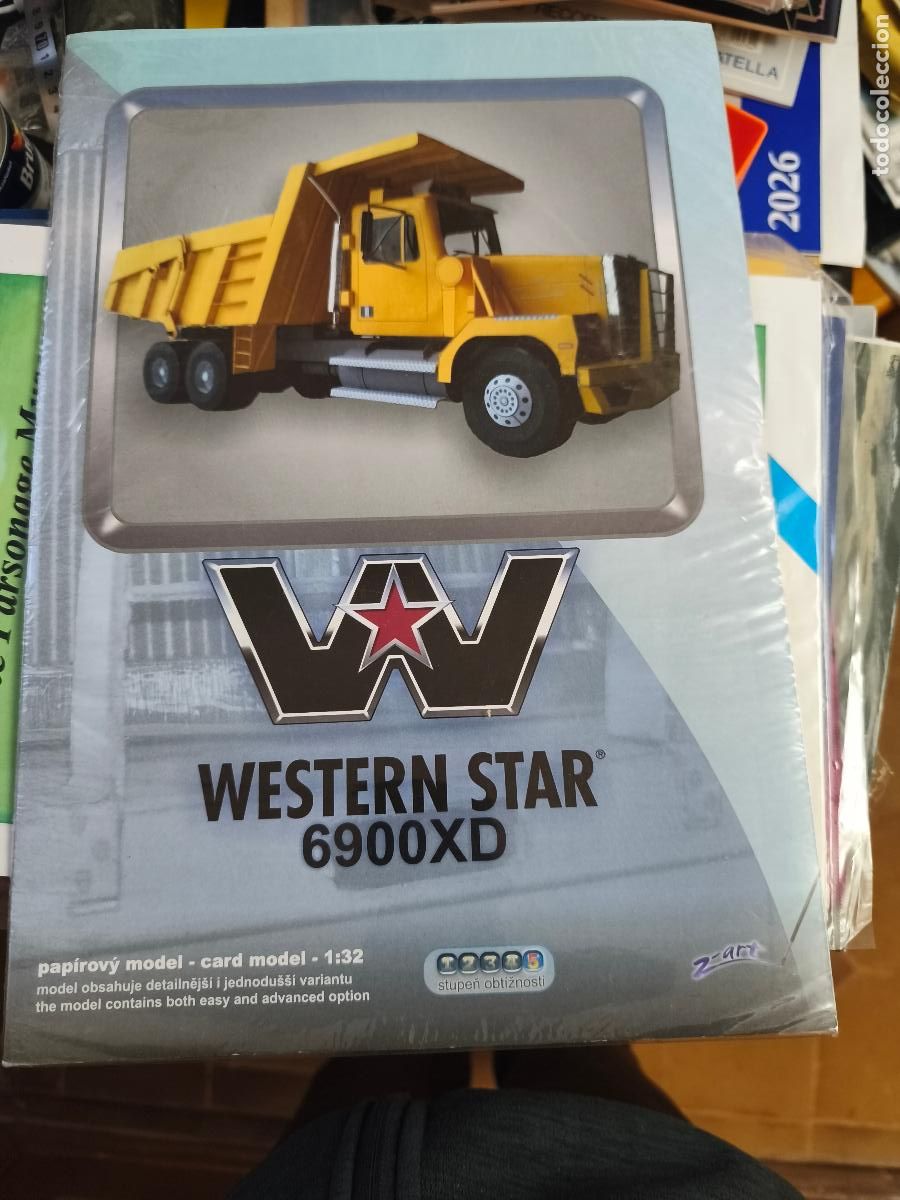 Coleccionismo Recortables: Western Star 6900xD. Recortable. Z-art