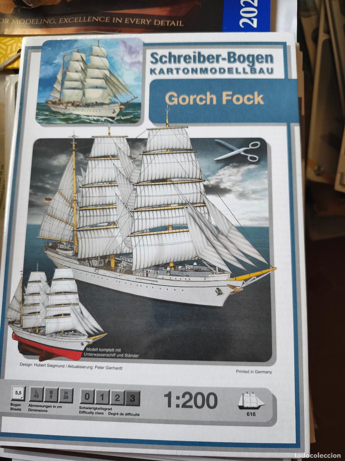 Coleccionismo Recortables: Gorch Fock. Recortable. Schreiber Bogen.