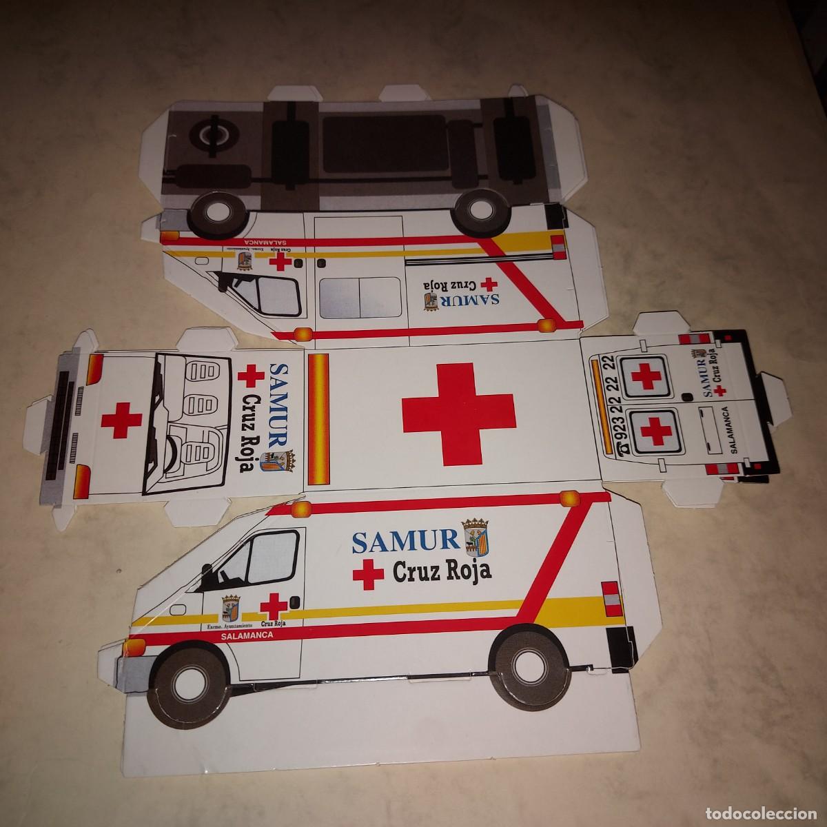 Coleccionismo recortables: RECORTABLE AMBULANCIA