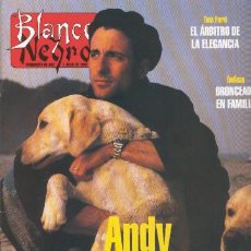 Coleccionismo de Revista Blanco y Negro: ANDY GARCÍA. Lote 27637698