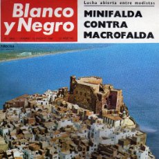 Coleccionismo de Revista Blanco y Negro: BLANCO Y NEGRO,ESPAÑA A VISTA DE HELICOPTERO,CASTELLON-RALLYE DE PIRAGUAS EN LERIDA.