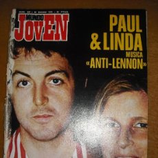 Coleccionismo de Revista Blanco y Negro: MUNDO JOVEN 20-01-73 KARINA - PAUL & LINDA MCCARTNEY - ROD STEWART