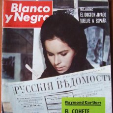 Coleccionismo de Revista Blanco y Negro: PABLO PICASSO GERALDINE CHAPLIN DOCTOR JIVAGO REVISTA BLANCO Y NEGRO 2845 DE 1966