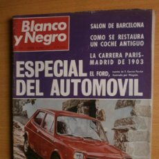 Coleccionismo de Revista Blanco y Negro: BLANCO Y NEGRO Nº3130.1972.ESPECIAL DEL AUTOMOBIL,J.HENDRIX,IRLANDA,LUXEMBURGO,TOROS,RAPHAEL,MISTRAL. Lote 37041552