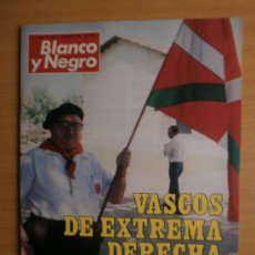Coleccionismo de Revista Blanco y Negro: BLANCO Y NEGRO Nº3508.1979.LOS VASCOS,ARTISTAS MULTILADOS,EL CORDOBES,GIULIETTA MASINA.. Lote 37155621