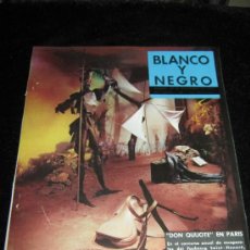 Coleccionismo de Revista Blanco y Negro: BLANCO Y NEGRO - Nº 2430 - 29 NOVIEMBRE 1958 - DON QUIJOTE EN PARIS. Lote 37548488