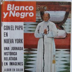 Coleccionismo de Revista Blanco y Negro: SIMENON PABLO VI REVISTA BLANCO Y NEGRO 2789 DE 1965