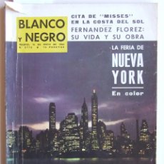 Coleccionismo de Revista Blanco y Negro: FERIA DE NUEVA YORK WENCESLAO FERNANDEZ FLORES CHARLOT TORRE EIFFEL REVISTA BLANCO Y NEGRO 2715 DE 1