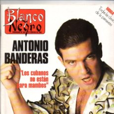 Coleccionismo de Revista Blanco y Negro: REVISTA * BLANCO Y NEGRO Nº 3791 *02/1992*ANTONIO BANDERAS*SISSY SPACEK*ANGEL GARO*LORETTA YOUN. Lote 43946418