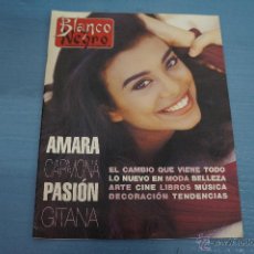 Coleccionismo de Revista Blanco y Negro: BLANCO Y NEGRO Nº 3977 AMARA CARMONA JORGE PERUGORRÍA AMARA CARMONA AYANTA BARULLI. Lote 49504191