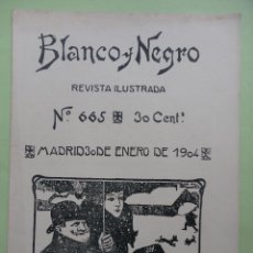Coleccionismo de Revista Blanco y Negro: BLANCO Y NEGRO Nº 665. 1904.. Lote 54251475