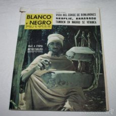Coleccionismo de Revista Blanco y Negro: REVISTA BLANCO Y NEGRO 1963, CONDE ROMANONES, SKOPLIE ARRASADO, ANTARTIDA, CAMPESINOS ACTORES. Lote 57512046