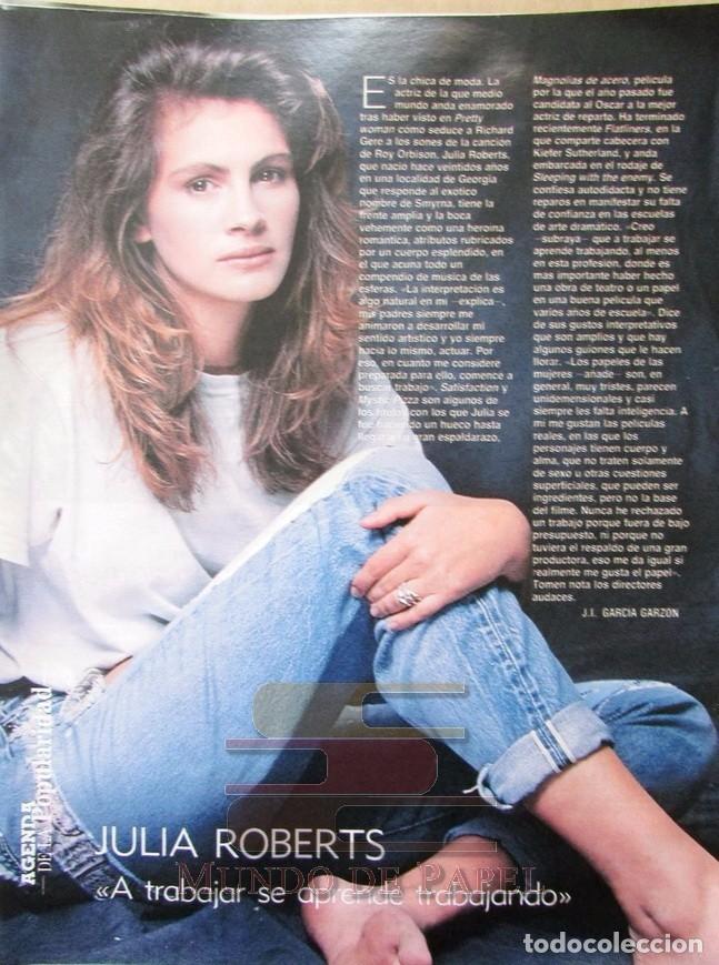 Recorte Reportaje Julia Roberts Revista Blanco Buy Magazine Blanco Y Negro At Todocoleccion 101041639