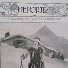 Coleccionismo de Revista Blanco y Negro: DEPORTES 1927 BLANCO Y NEGRO - TOMO ENCUADERNADO. Lote 104938519
