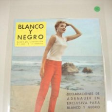 Coleccionismo de Revista Blanco y Negro: 1018- REVISTA BLANCO Y NEGRO 20 JUNIO 1959 Nº 2459 PORTADA ADENAUER (46). Lote 118579343
