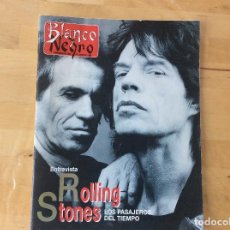 Coleccionismo de Revista Blanco y Negro: BLANCO Y NEGRO . PORTADA ROLLING STONES. JULIO 1995. Lote 133038414