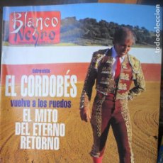 Coleccionismo de Revista Blanco y Negro: BLANCO Y NEGRO Nº 3956 D 1995- EL CORDOBES- WINONA RYDER- NIEVES ALVAREZ- VICENTE PARRA- LOS DEL RIO
